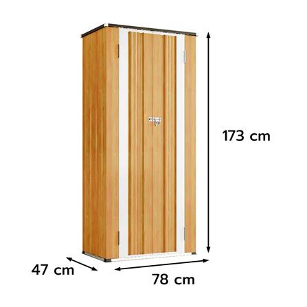 ตู้เก็บของกัลวาไนซ์ SPRING HUNTER 78x47 ซม._2