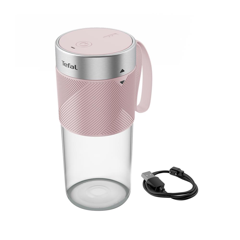 เครื่องปั่นน้ำผลไม้พกพา TEFAL BL1C07F0 300 มล. สีชมพู