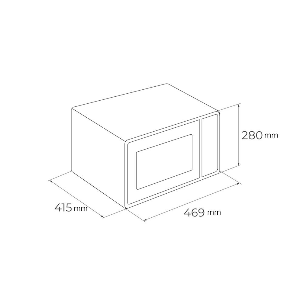ไมโครเวฟ TEKA HMWE FS23 GC 23 ลิตร