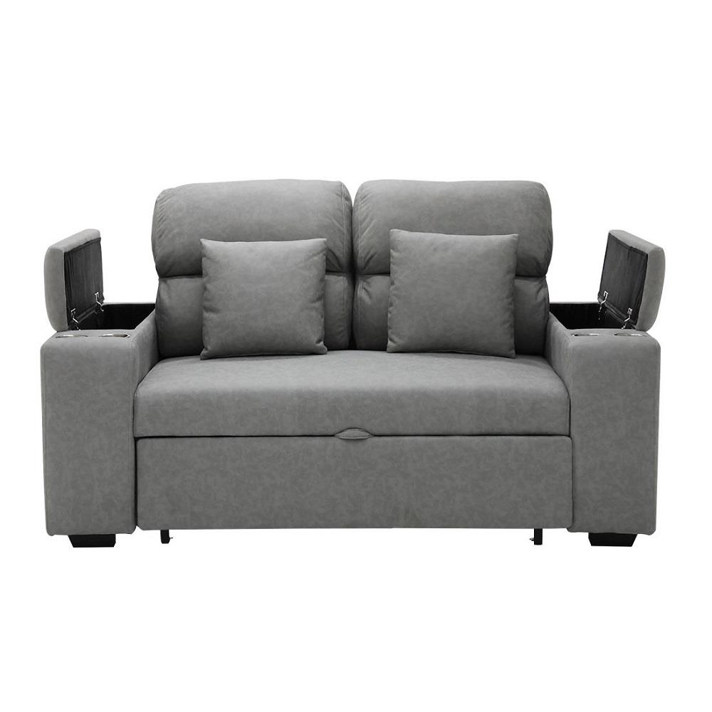 โซฟาเบด 2 ที่นั่ง KONCEPT THIAGO 19228462 สีเทา