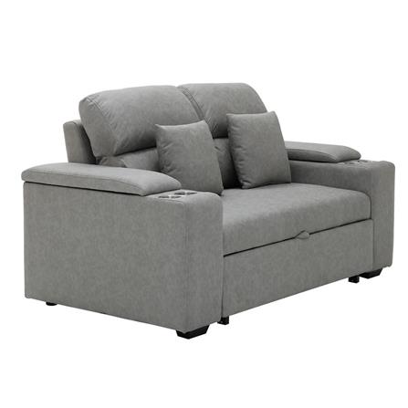 โซฟาเบด 2 ที่นั่ง KONCEPT THIAGO 19228462 สีเทา_2