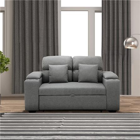 โซฟาเบด 2 ที่นั่ง KONCEPT THIAGO 19228462 สีเทา_4