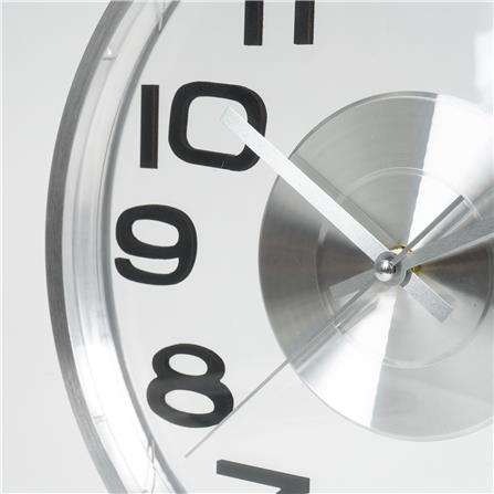 นาฬิกาแขวน SNAZZ EG7764C 12 นิ้ว สีเงิน_3