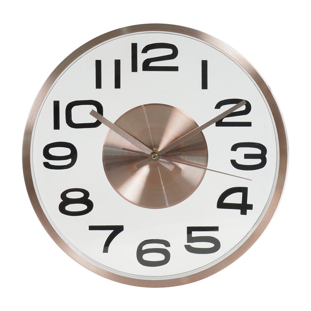 นาฬิกาแขวน SNAZZ EG7764C 12 นิ้ว สีทองแดง_1