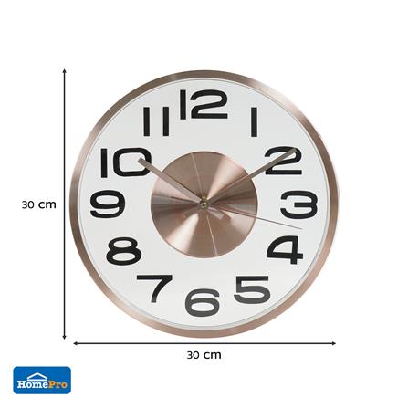 นาฬิกาแขวน SNAZZ EG7764C 12 นิ้ว สีทองแดง_5