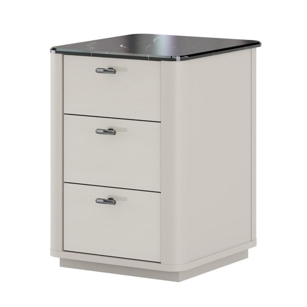 ตู้ข้างเตียง SB FURNITURE BLESS 19236034 40 ซม. สีเบจ