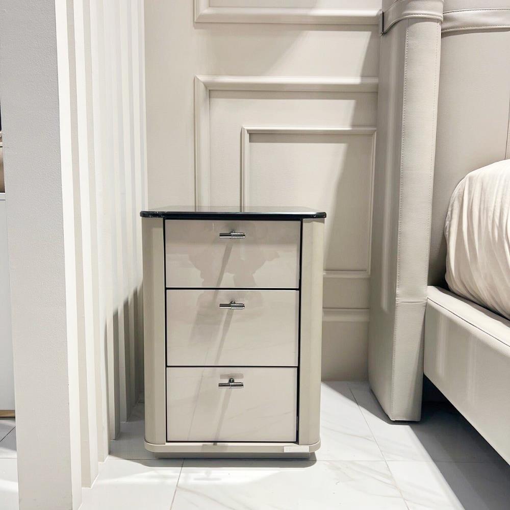 ตู้ข้างเตียง SB FURNITURE BLESS 19236034 40 ซม. สีเบจ