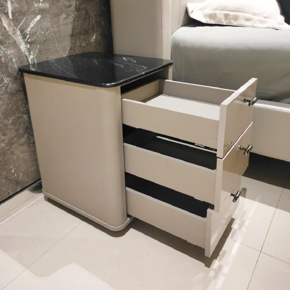 ตู้ข้างเตียง SB FURNITURE BLESS 19236034 40 ซม. สีเบจ