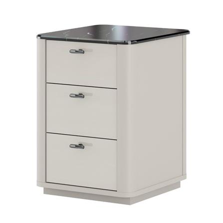 ตู้ข้างเตียง SB FURNITURE BLESS 19236034 40 ซม. สีเบจ_0