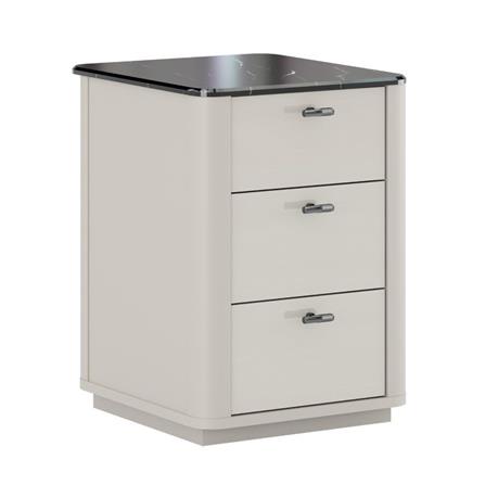 ตู้ข้างเตียง SB FURNITURE BLESS 19236034 40 ซม. สีเบจ_2