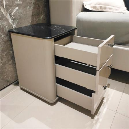 ตู้ข้างเตียง SB FURNITURE BLESS 19236034 40 ซม. สีเบจ_6