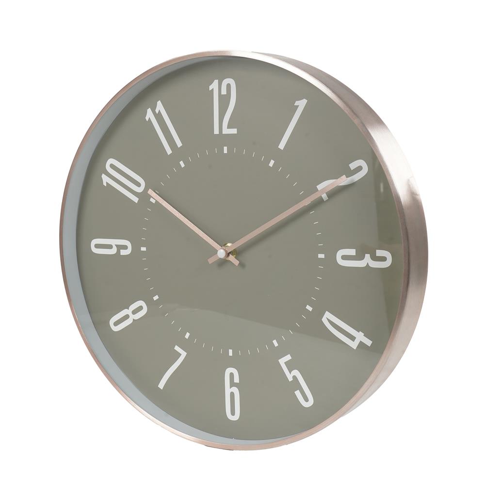 นาฬิกาแขวน SNAZZ EG7757 12 นิ้ว สีทองแดง