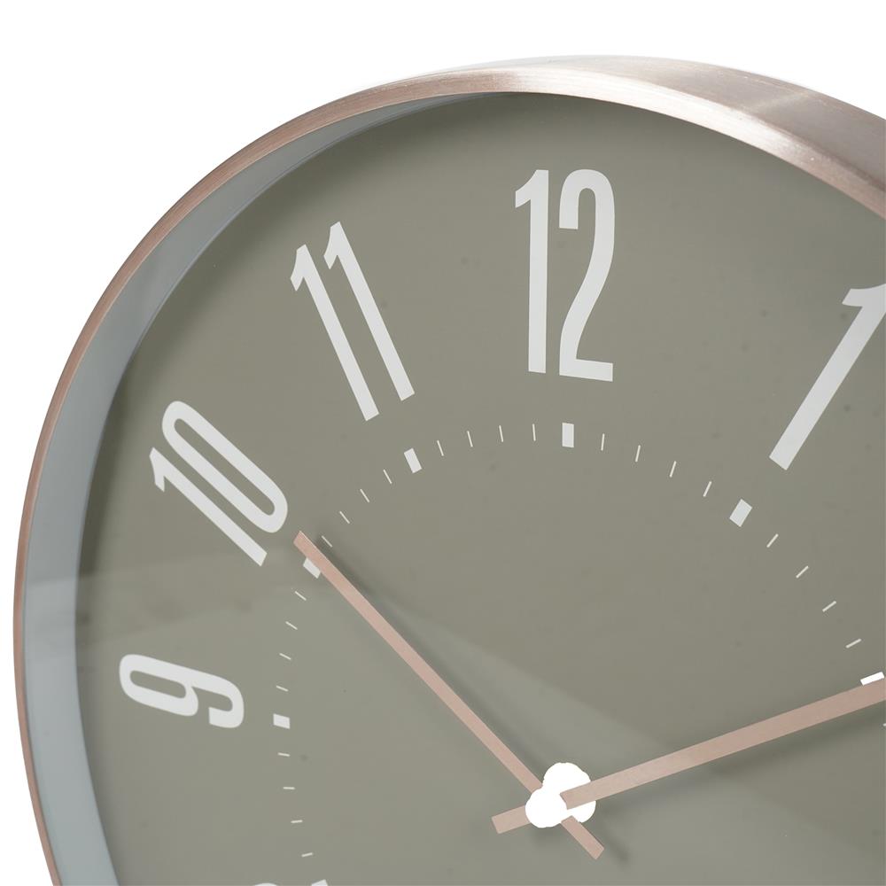 นาฬิกาแขวน SNAZZ EG7757 12 นิ้ว สีทองแดง