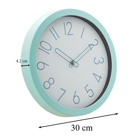 นาฬิกาแขวน SNAZZ EG6911A 12 นิ้ว สีเขียว_4