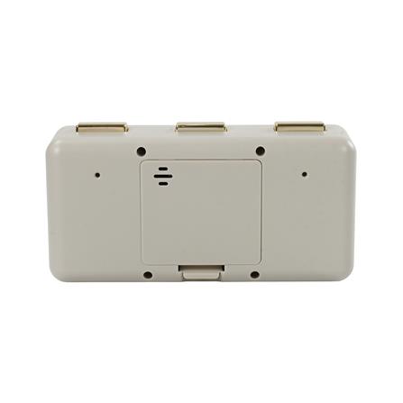 นาฬิกาตั้งโต๊ะ SNAZZ EG6265 6.8x3.5 นิ้ว สีเบจ_2