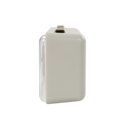 นาฬิกาตั้งโต๊ะ SNAZZ EG6265 6.8x3.5 นิ้ว สีเบจ_4