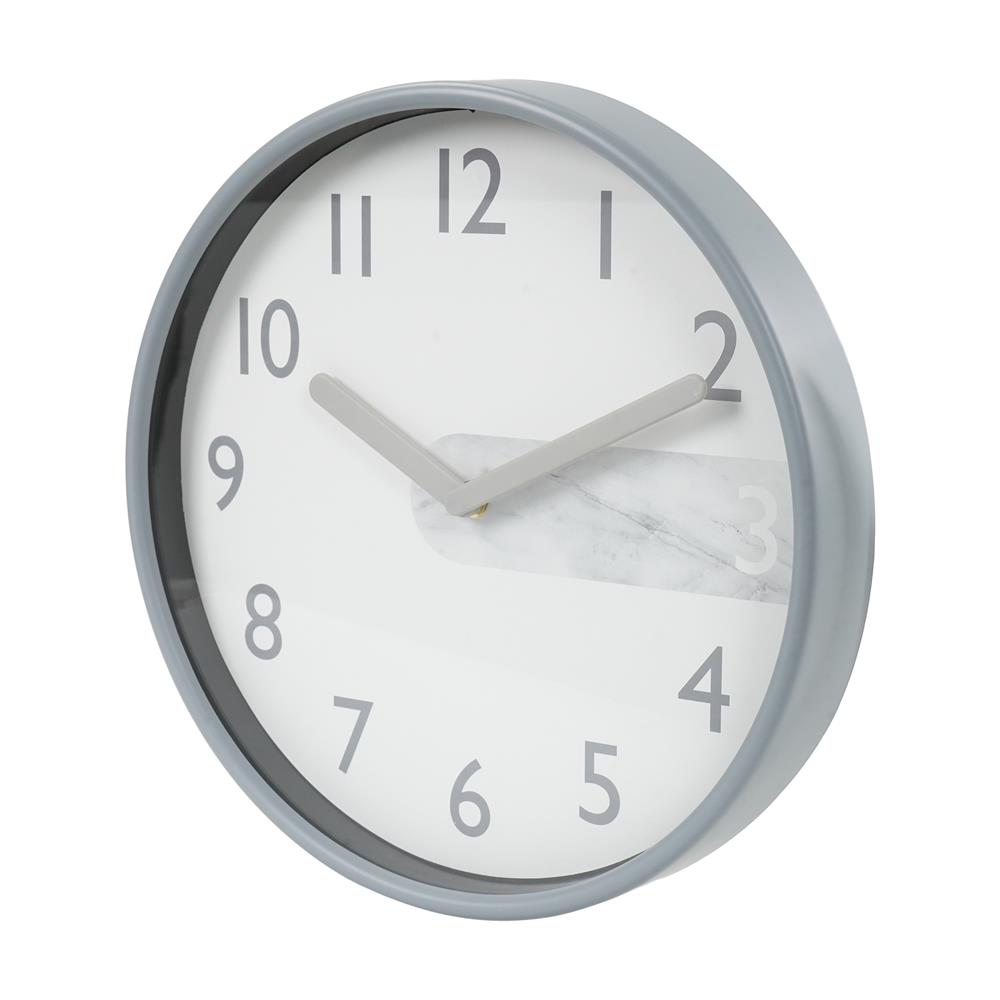 นาฬิกาแขวน SNAZZ EG6911D 12 นิ้ว สีเทา