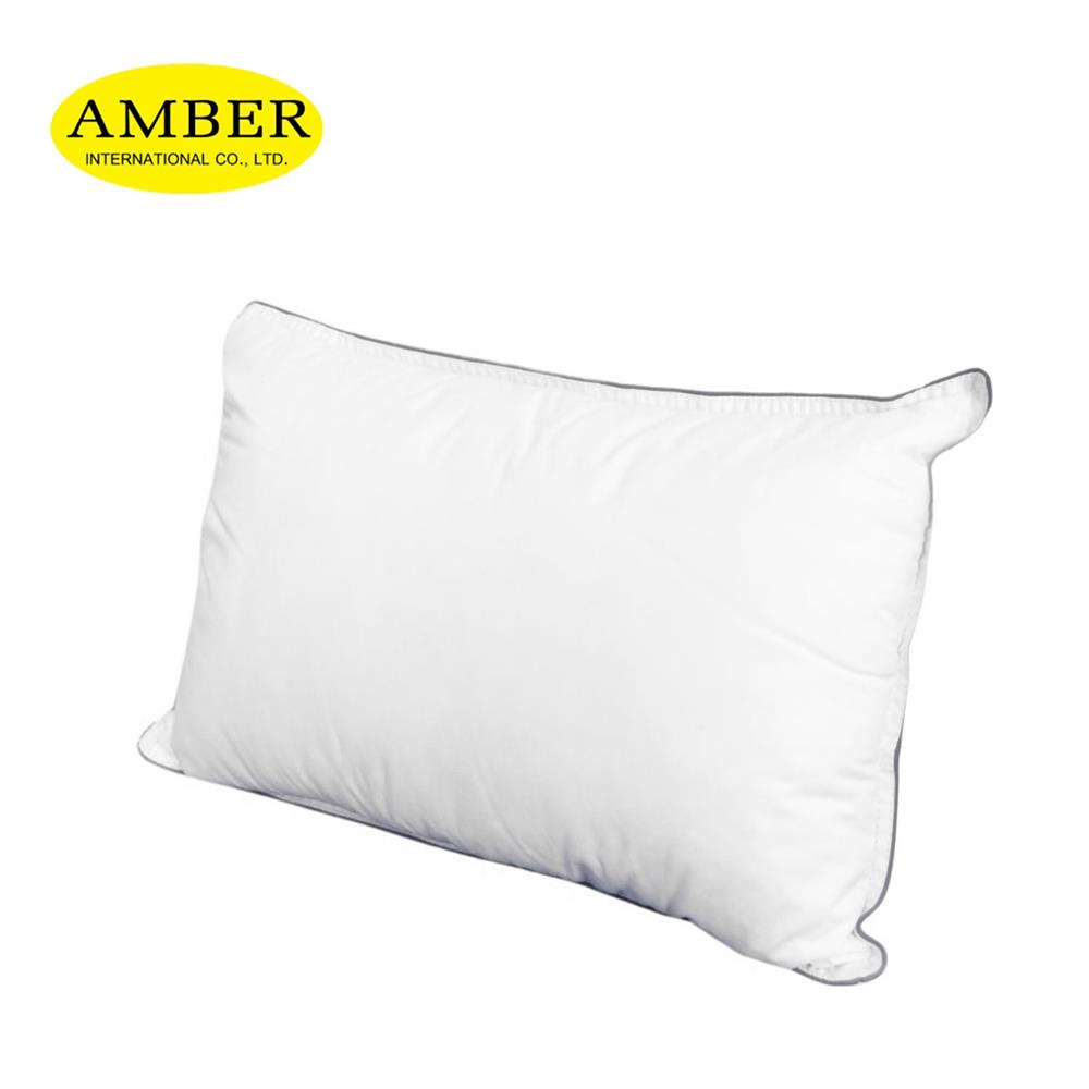 หมอนหนุน ไมโครเจล AMBER 15x23 นิ้ว สีขาว