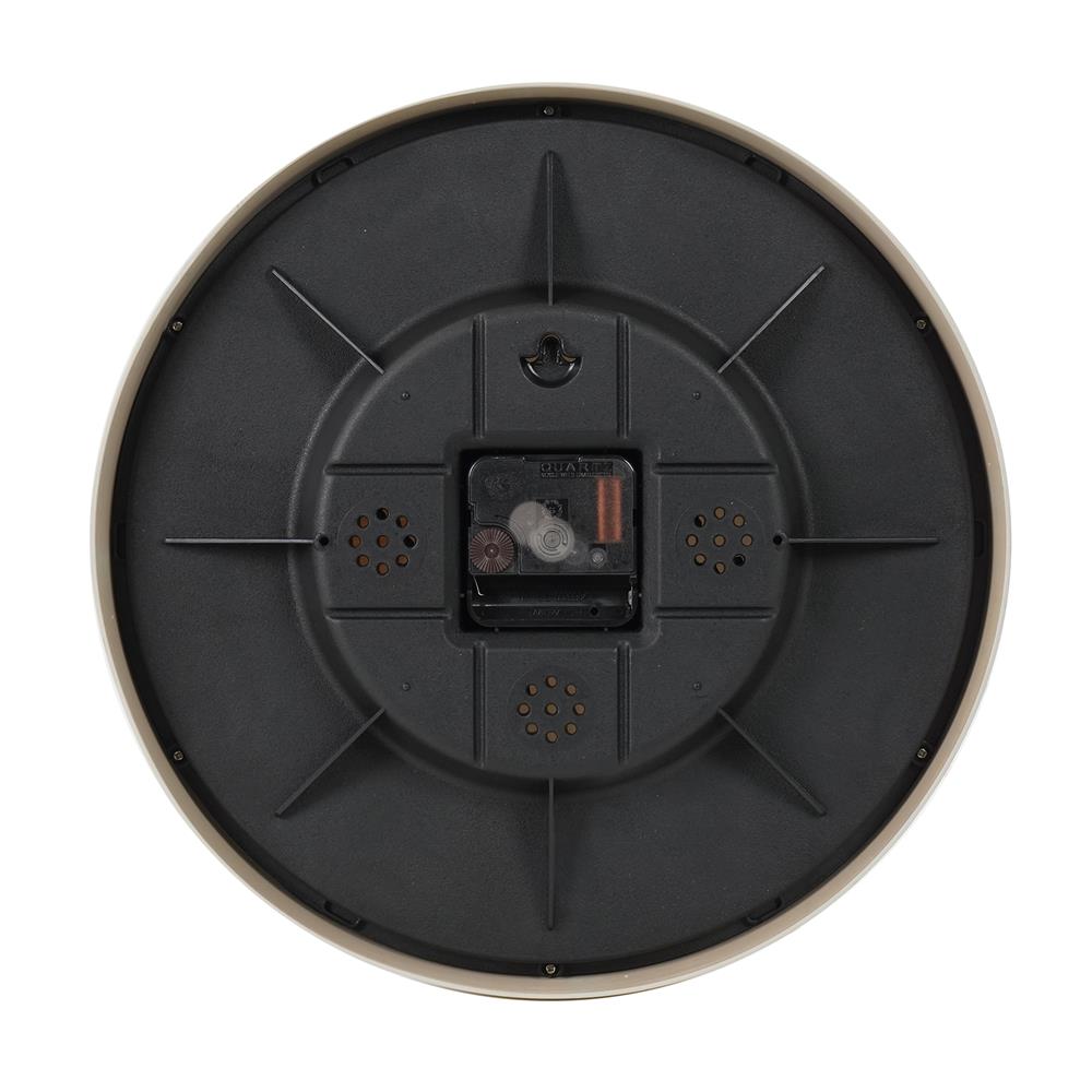 นาฬิกาแขวน SNAZZ EG6911D 12 นิ้ว สีเบจ