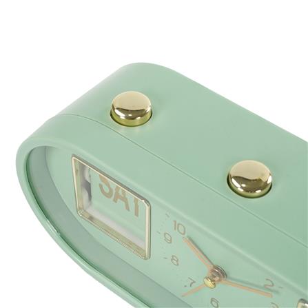 นาฬิกาตั้งโต๊ะ SNAZZ EG6266 8x3.7 นิ้ว สีเขียว_3