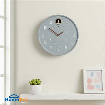 นาฬิกาแขวน SNAZZ EG1002BIRD 12 นิ้ว สีเทา_5