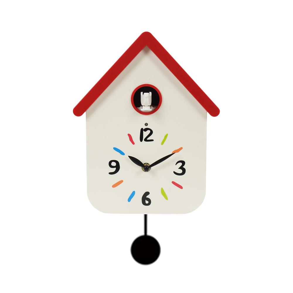 นาฬิกาแขวน SNAZZ EG1001BIRD 8.6x14 นิ้ว สีขาว_1