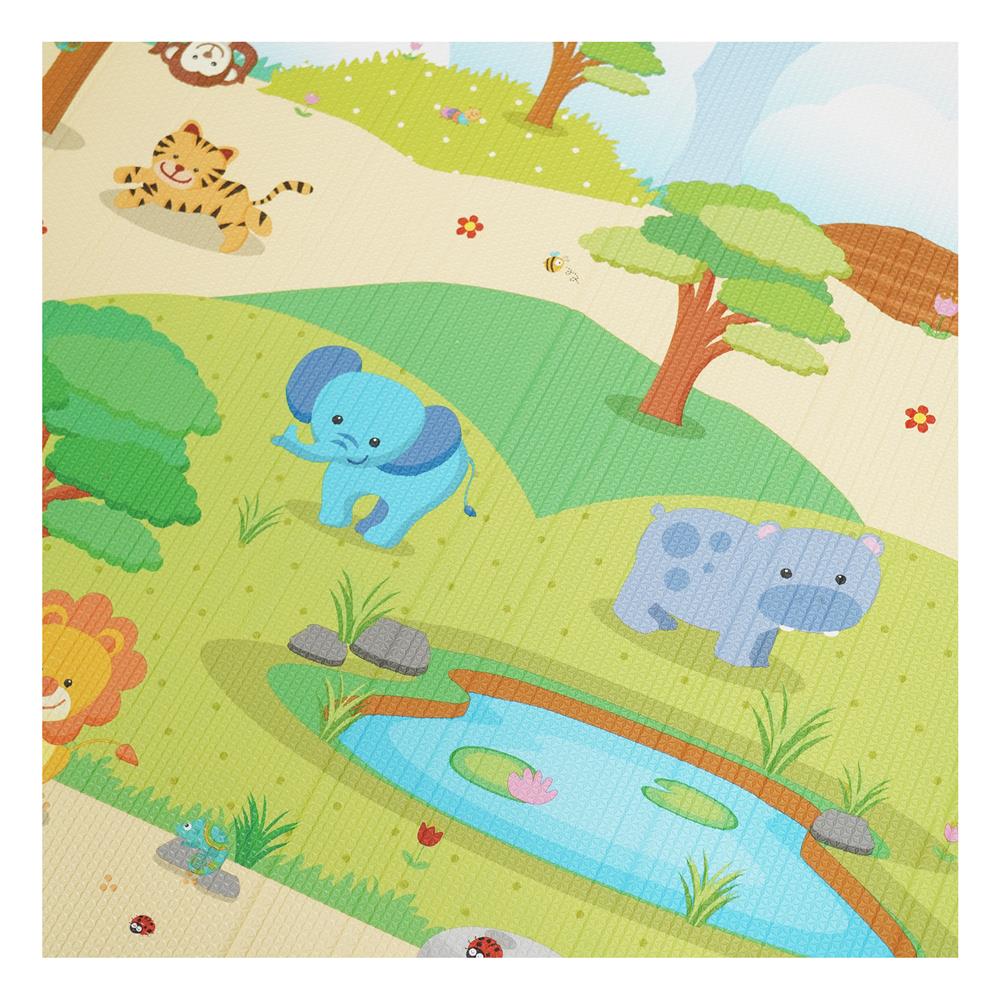 แผ่นอเนกประสงค์ HOME LIVING STYLE PARK 130x190 ซม. สีเขียว