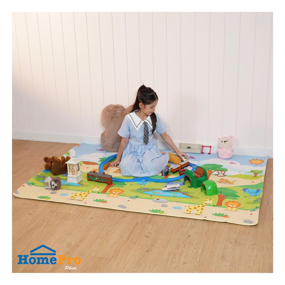 แผ่นอเนกประสงค์ HOME LIVING STYLE PARK 130x190 ซม. สีเขียว