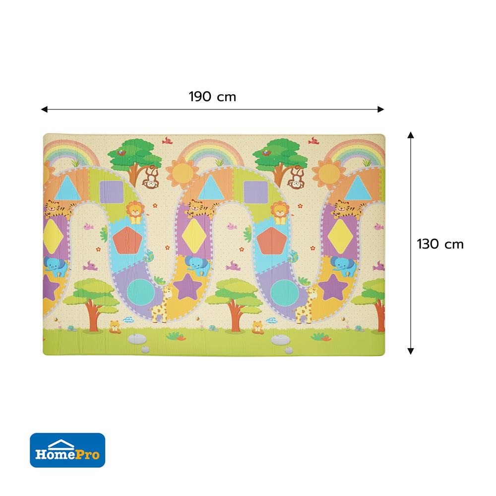 แผ่นอเนกประสงค์ HOME LIVING STYLE PARK 130x190 ซม. สีเขียว