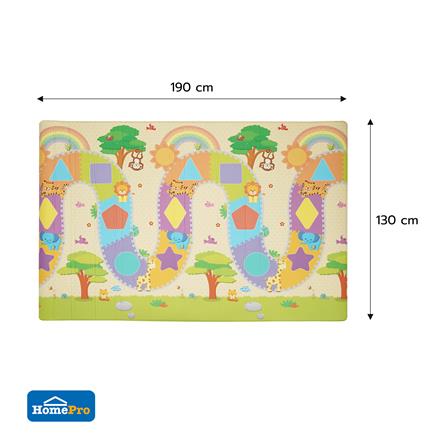 แผ่นอเนกประสงค์ HOME LIVING STYLE PARK 130x190 ซม. สีเขียว_7