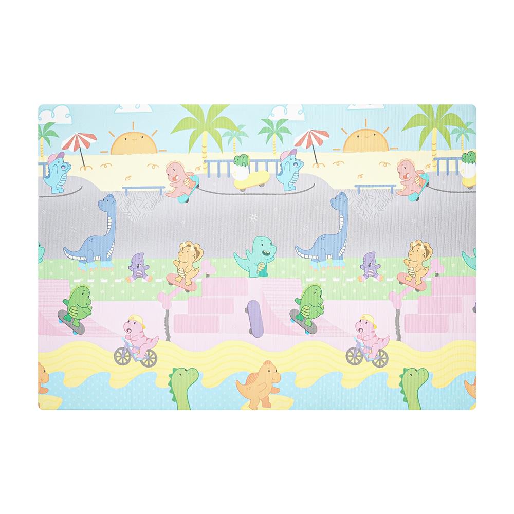 แผ่นอเนกประสงค์ HOME LIVING STYLE DINOSAUR 130x190 ซม. สีครีม