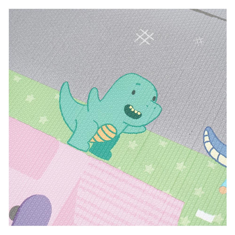 แผ่นอเนกประสงค์ HOME LIVING STYLE DINOSAUR 130x190 ซม. สีครีม