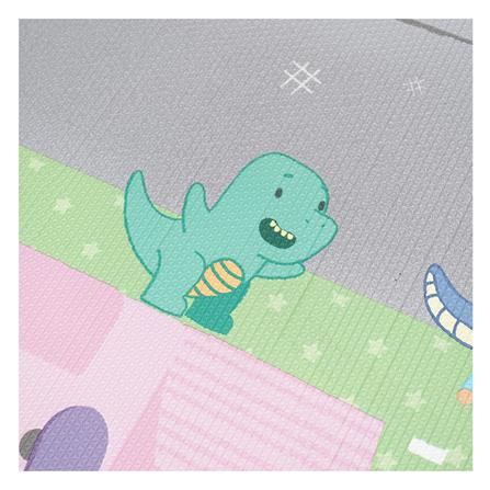 แผ่นอเนกประสงค์ HOME LIVING STYLE DINOSAUR 130x190 ซม. สีครีม_2