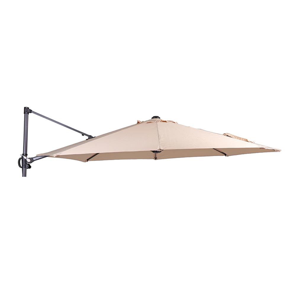 ผ้าร่มสนามตัวแอล SPRING 3x3 ม. สีครีม