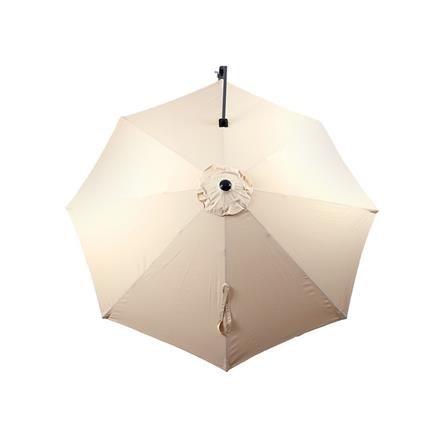 ผ้าร่มสนามตัวแอล SPRING 3x3 ม. สีครีม_1