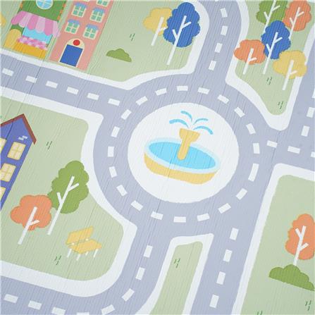 แผ่นอเนกประสงค์ HOME LIVING STYLE STREET 125x185 ซม. สีเขียว_2