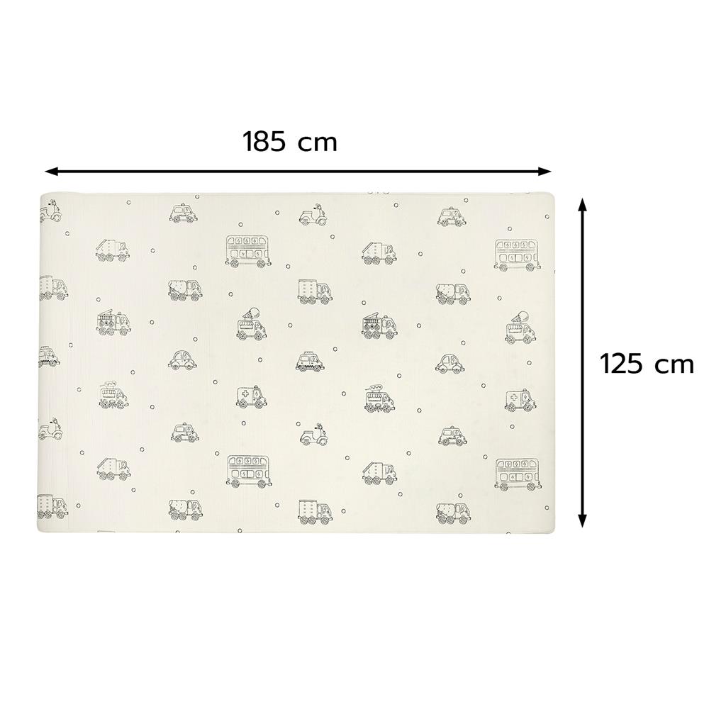 แผ่นอเนกประสงค์ HOME LIVING STYLE CARS 125x185 ซม. สีครีม