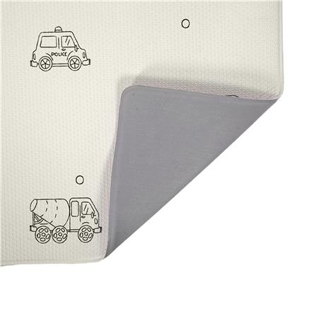 แผ่นอเนกประสงค์ HOME LIVING STYLE CARS 125x185 ซม. สีครีม_1