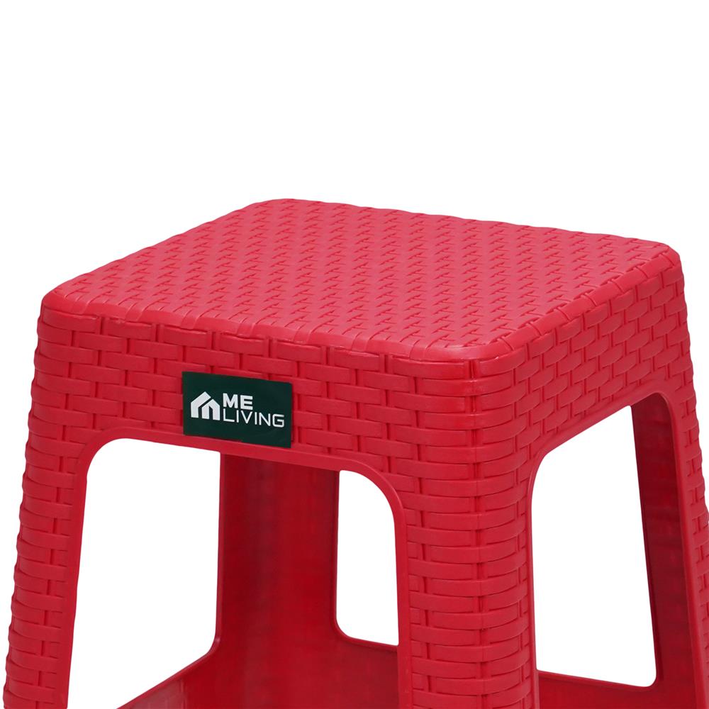 เก้าอี้พลาสติก ME LIVING BAMBU-L สีแดง