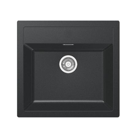 ซิงค์ฝัง 1 หลุม FRANKE SID 610-49 BLACK สีดำ_0