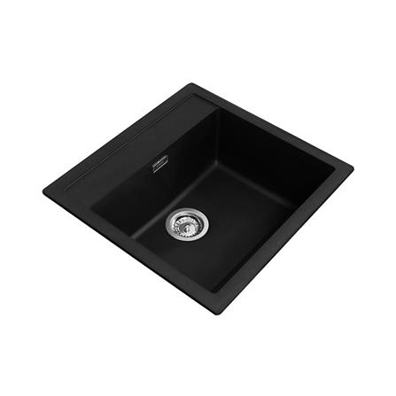 ซิงค์ฝัง 1 หลุม FRANKE SID 610-49 BLACK สีดำ_1