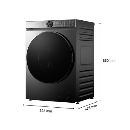 เครื่องซักอบผ้าฝาหน้า TCL WT12XCWDG 12/8 กก. 1400 RPM อินเวอร์เตอร์ สีเทา_6