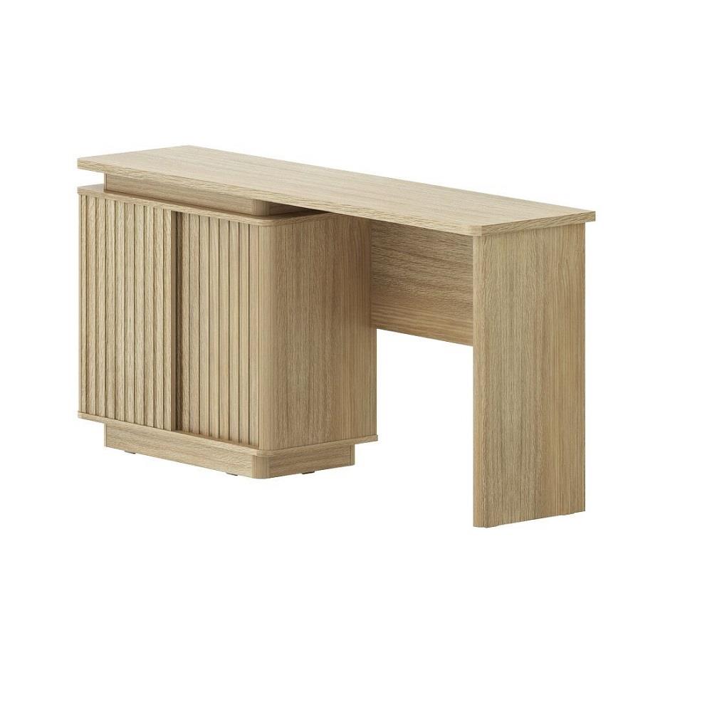 โต๊ะเครื่องแป้ง (ที่นั่งขวา) SB FURNITURE VALLEY 19238542 160 ซม. สีไม้อ่อน