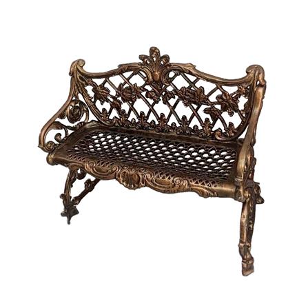 ม้านั่งสนาม AUNCHISAALLOY 1BC สีทองรมดำ_0