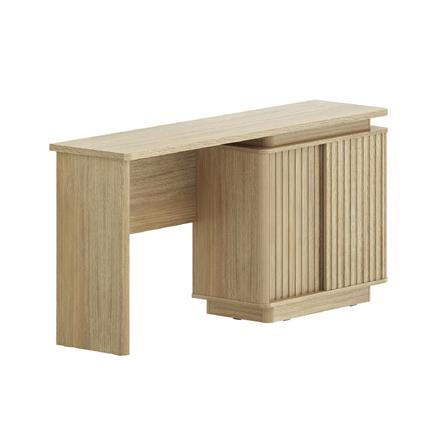 โต๊ะเครื่องแป้ง (ที่นั่งซ้าย) SB FURNITURE VALLEY 19238543 160 ซม. สีไม้อ่อน_1