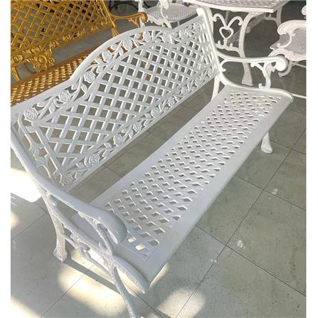 ม้านั่งสนาม AUNCHISAALLOY 1BA สีขาว_4