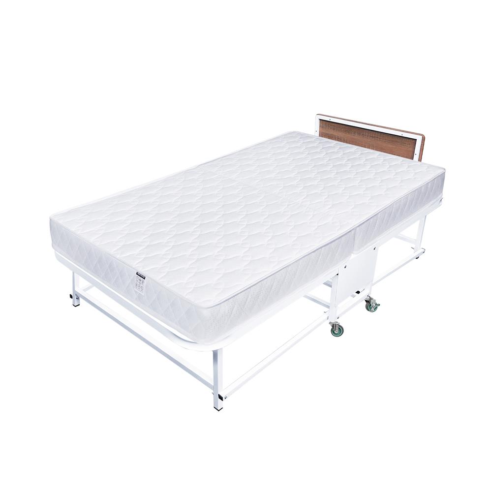 เตียงพับพร้อม TOPPER THAIBULL SSTPE245-90TNR สีขาว