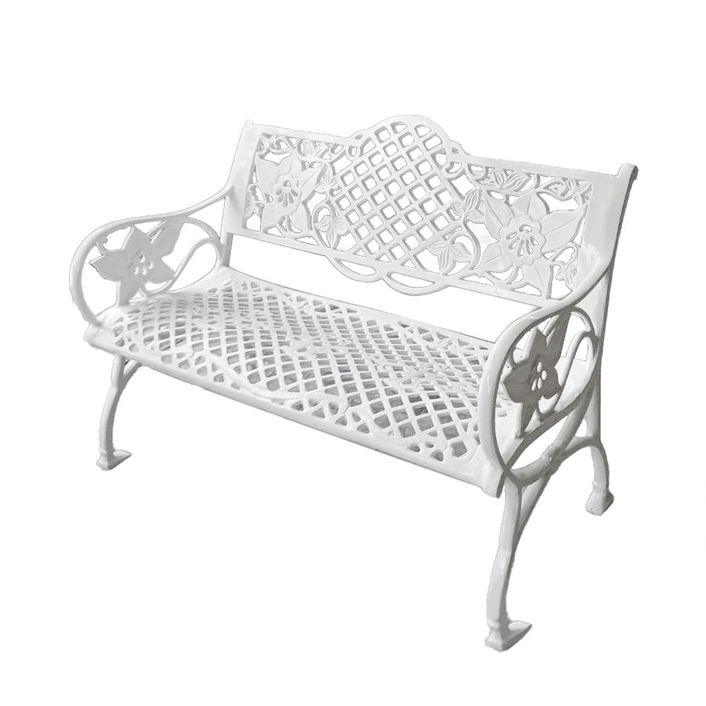 ม้านั่งสนาม AUNCHISAALLOY 1BE สีขาว