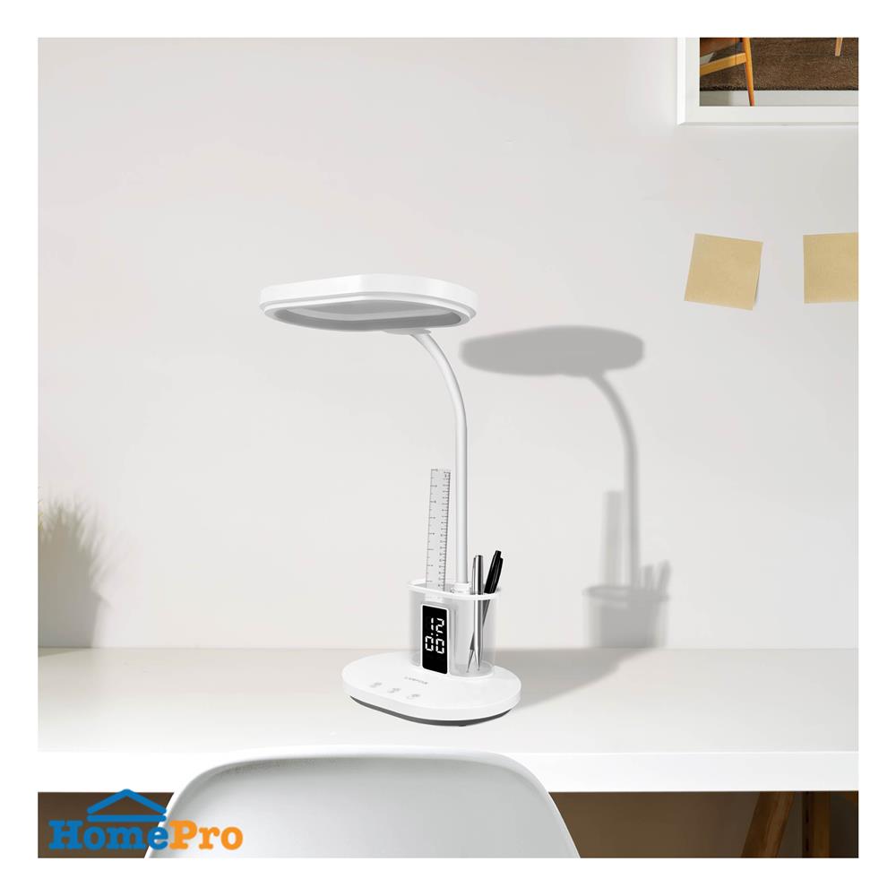 ไฟอ่านหนังสือ LED LAMPTAN PENNY 10 วัตต์ DAYLIGHT/COOL WHITE/WARM WHITE สีขาว