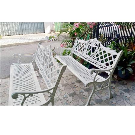 ม้านั่งสนาม AUNCHISAALLOY 1BB สีขาว_2